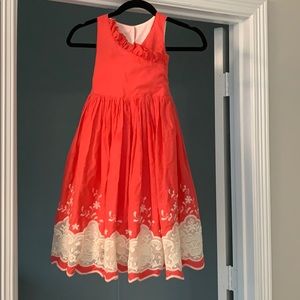 Coral dress
